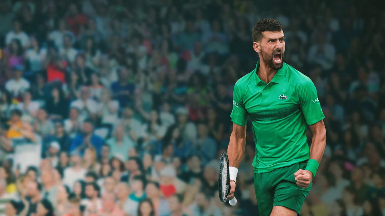 Backdrop di NOVAK DJOKOVIC: IL LUPO D'INVERNO