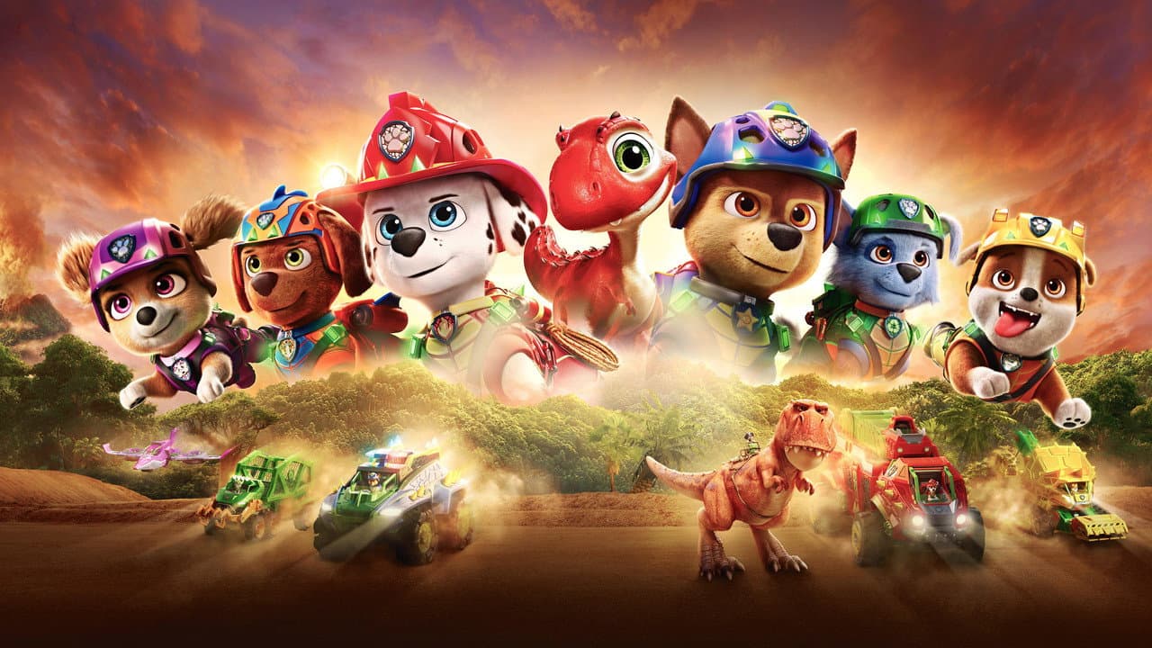 Backdrop di PAW Patrol - Missione Dinosauri