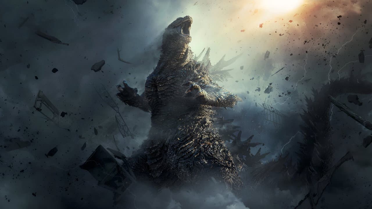 Backdrop di Godzilla Minus Zero