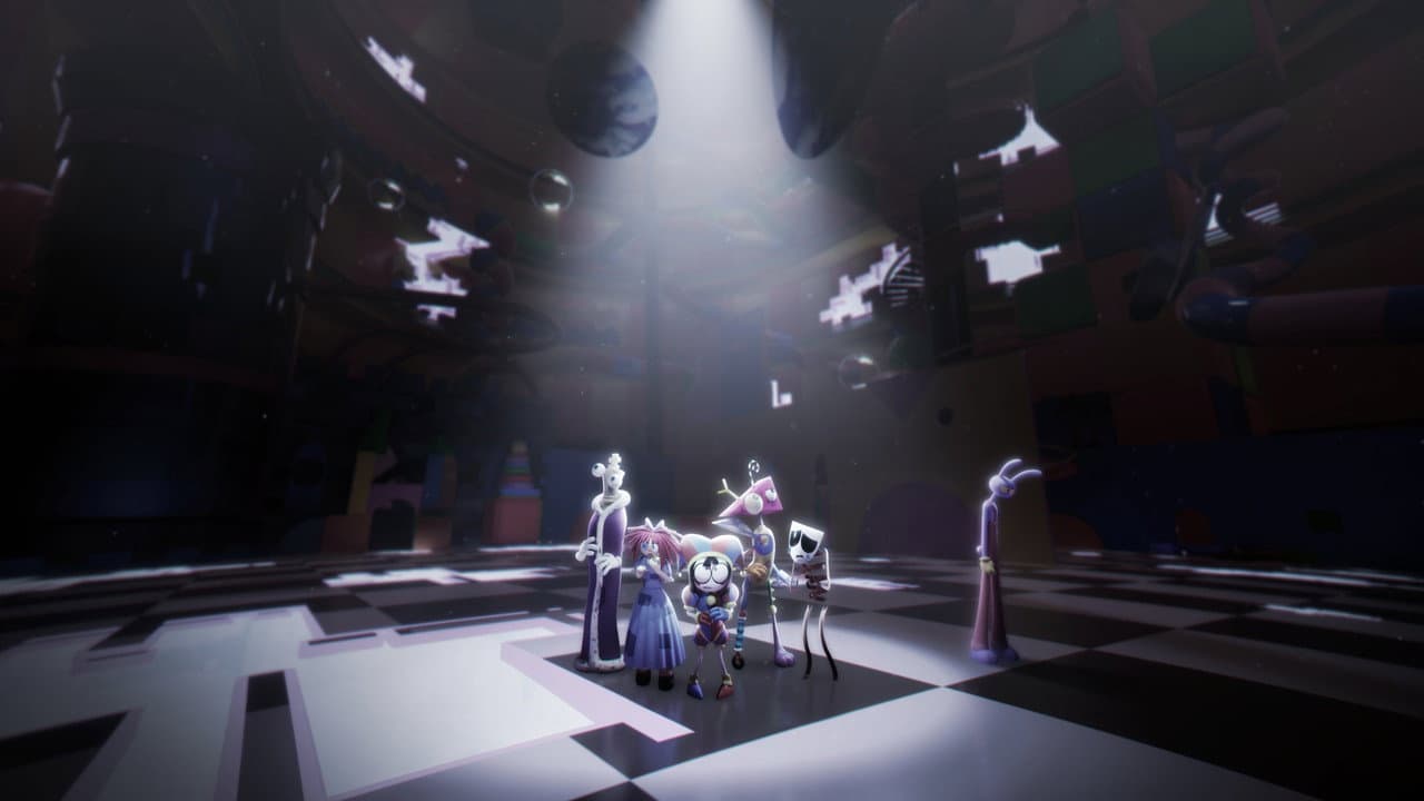 Backdrop di The Amazing Digital Circus: L'Ultimo Atto